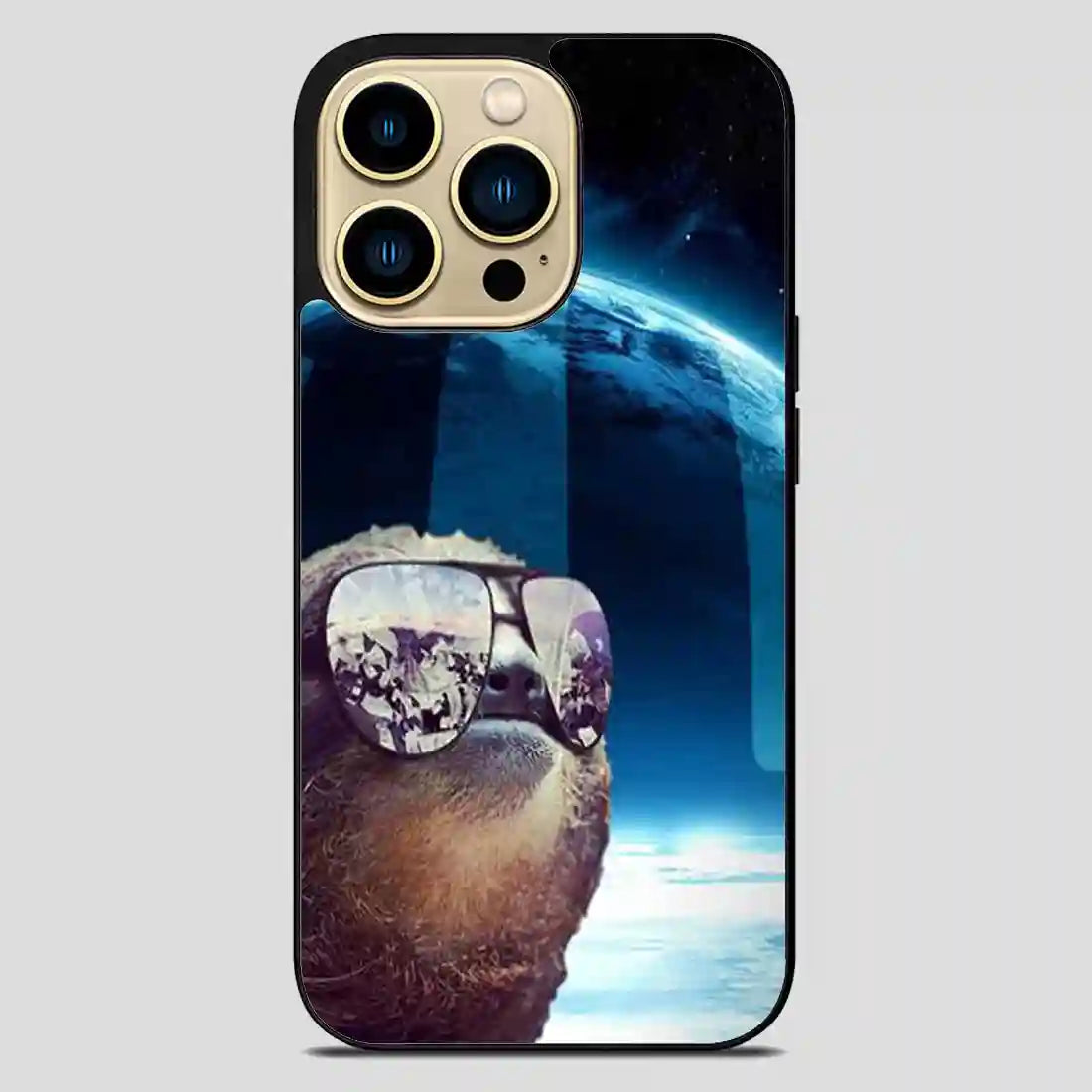 Sloth Llama Laser Quote iPhone 14 Pro Max Case