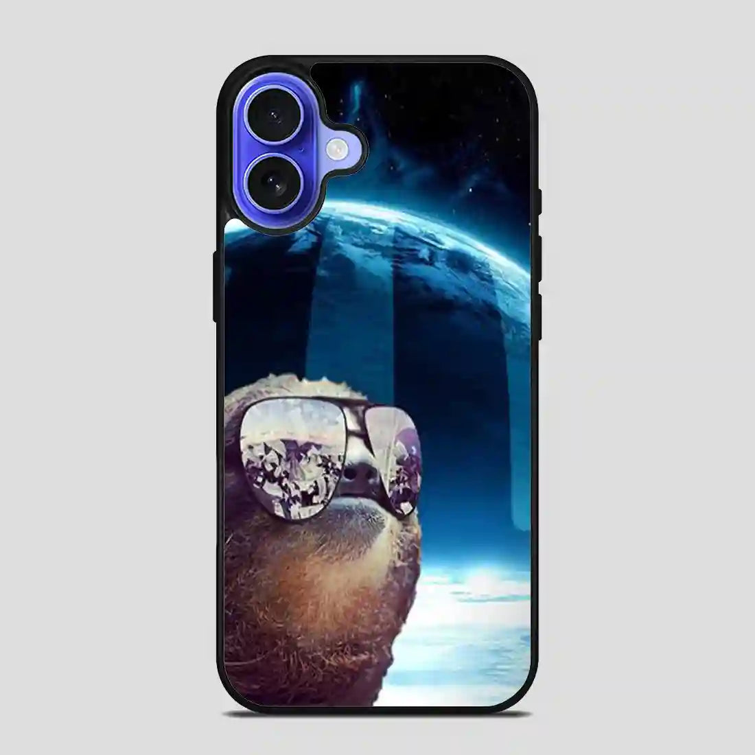 Sloth Llama Laser Quote iPhone 16 Case