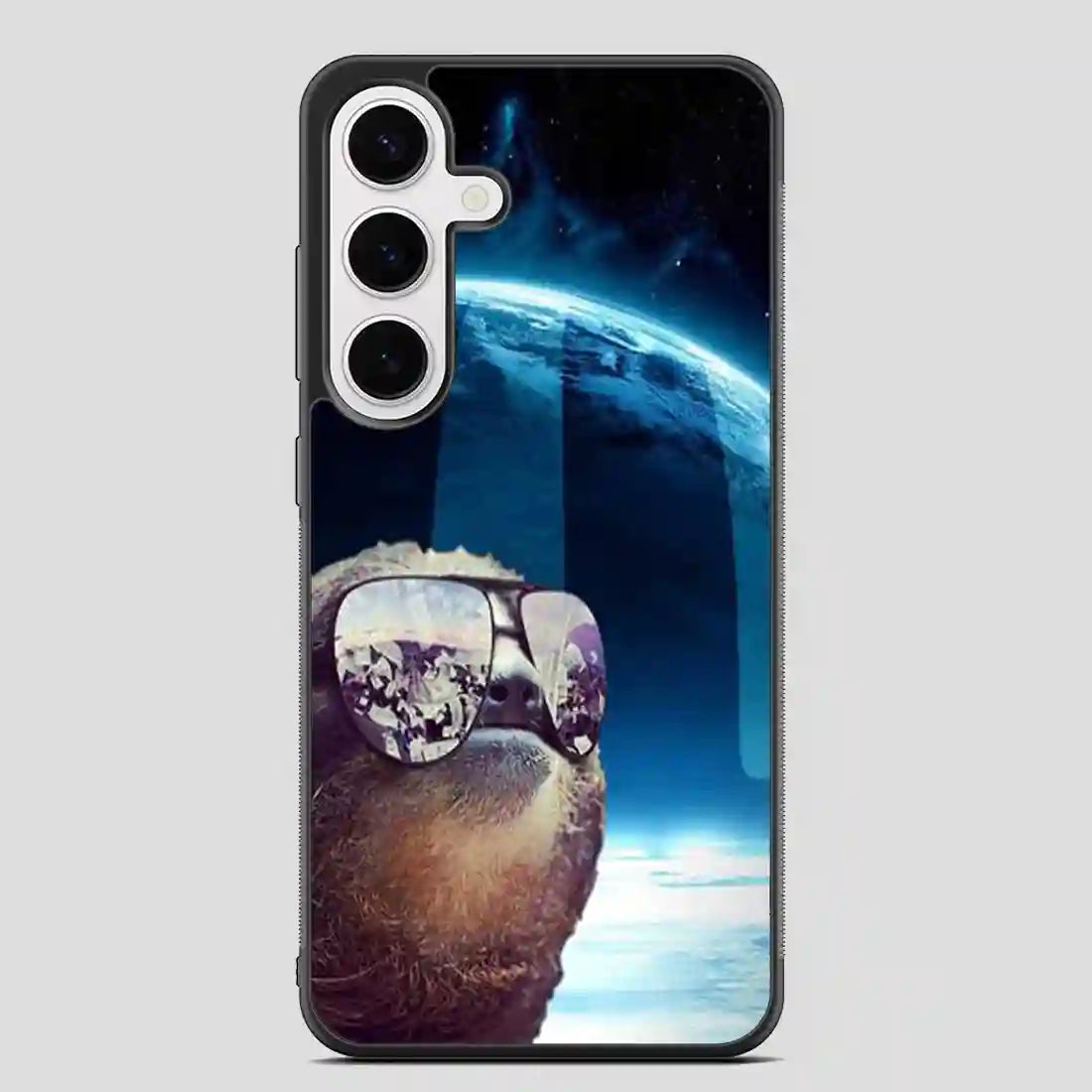 Sloth Llama Laser Quote Samsung Galaxy S24 FE Case