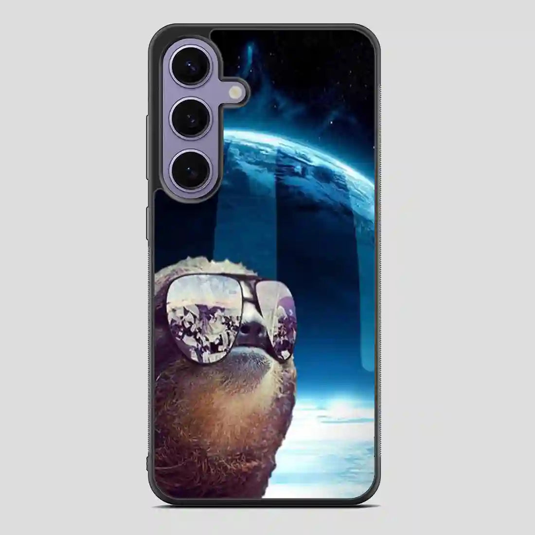 Sloth Llama Laser Quote Samsung Galaxy S24 Case