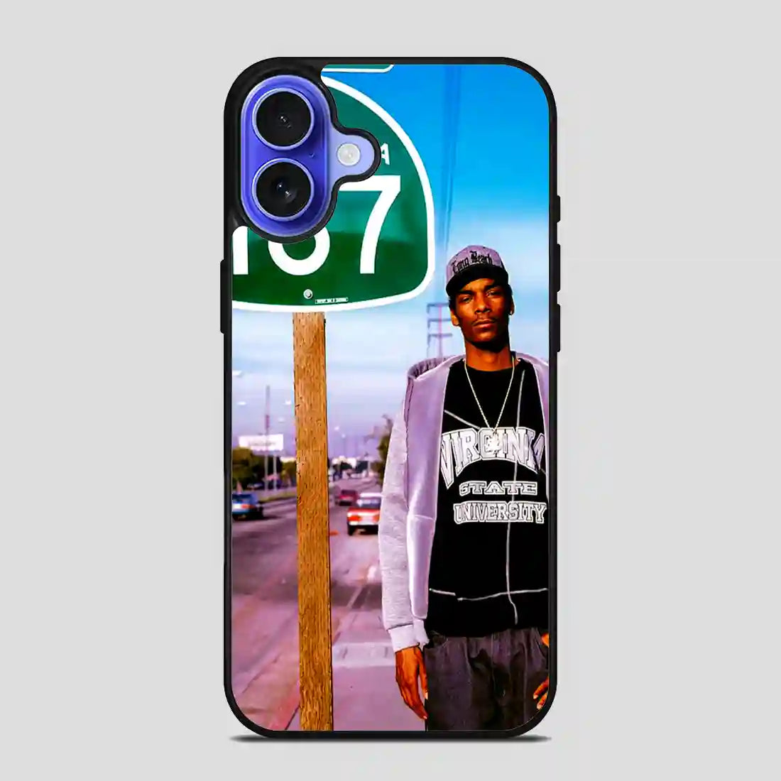 Snoop Dogg Rapper California iPhone 16 Case