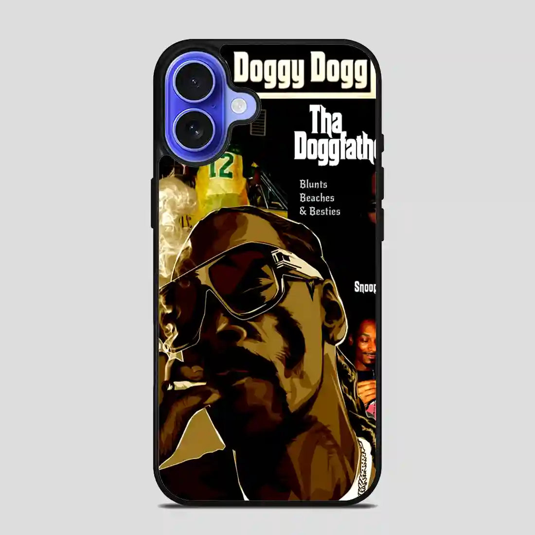 Snoop Dogg Rapper Tha Doggfather iPhone 16 Case