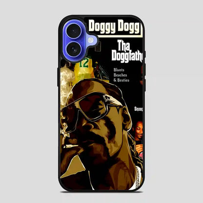 Snoop Dogg Rapper Tha Doggfather iPhone 16 Case