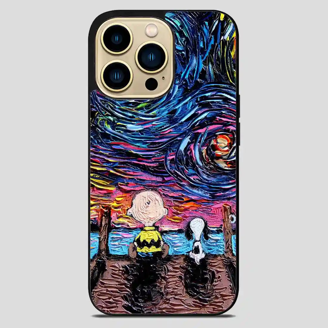 Snoopy Charlie Brown iPhone 14 Pro Max Case