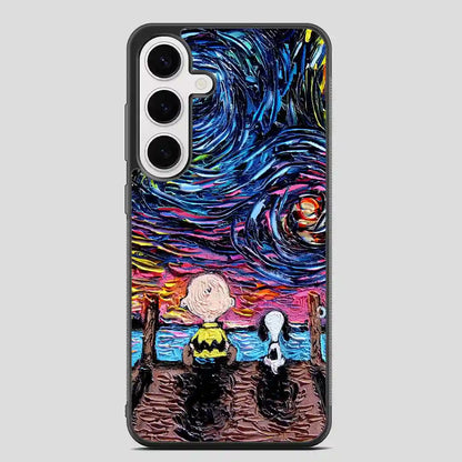 Snoopy Charlie Brown Samsung Galaxy S24 FE Case