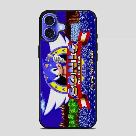 Sonic The Hedgehog Game iPhone 16 Case