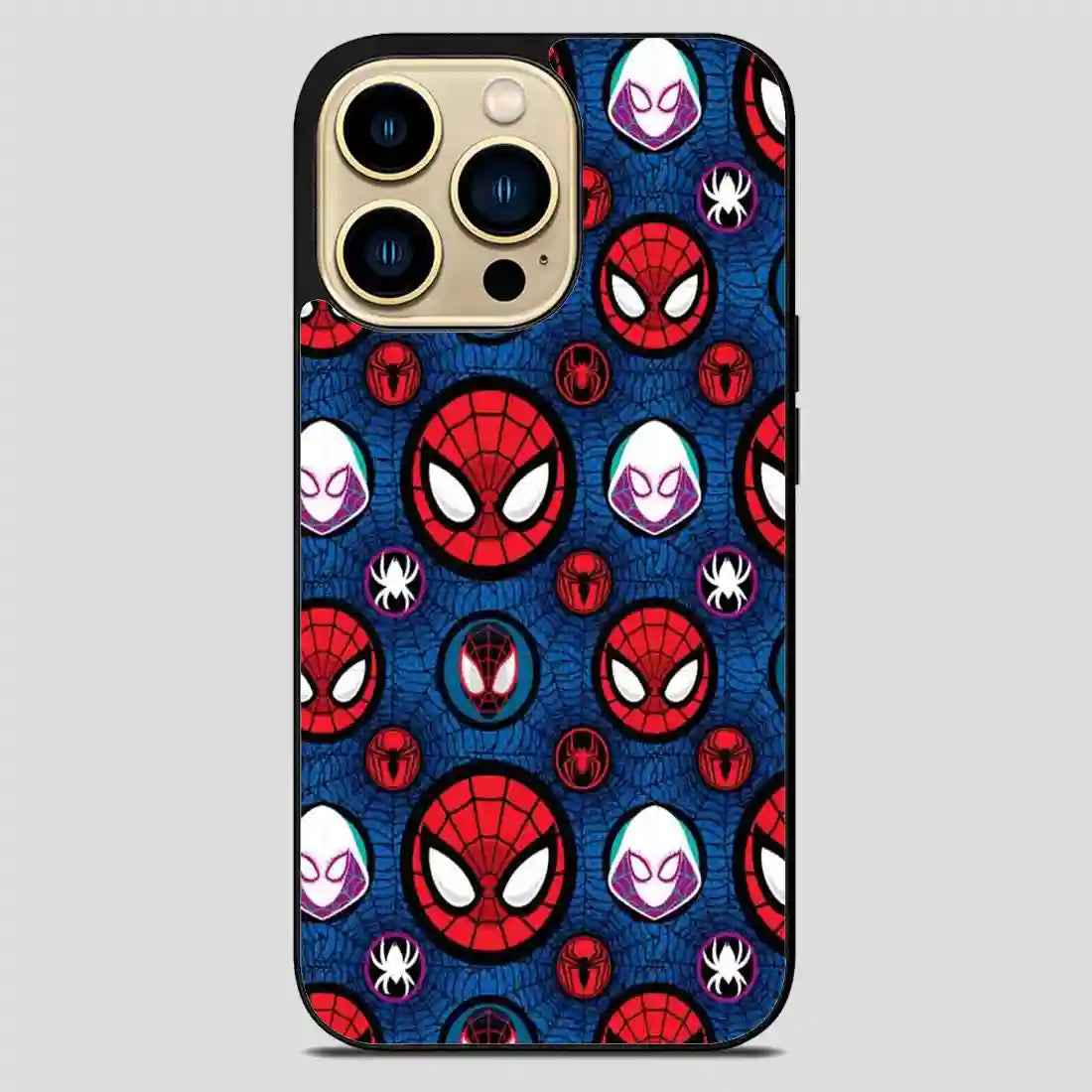 Spider Verse Pattern iPhone 14 Pro Max Case