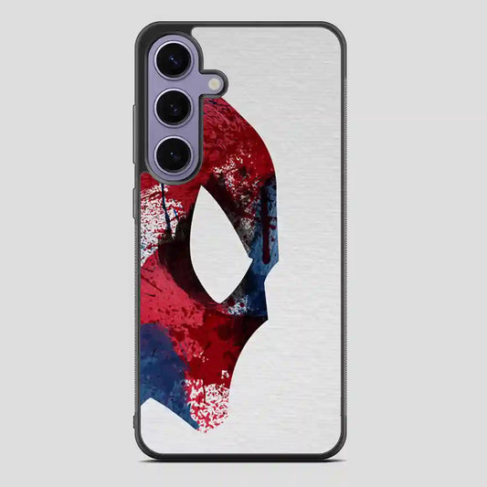 Spiderman Face Painting Watercolor Samsung Galaxy S24 Case