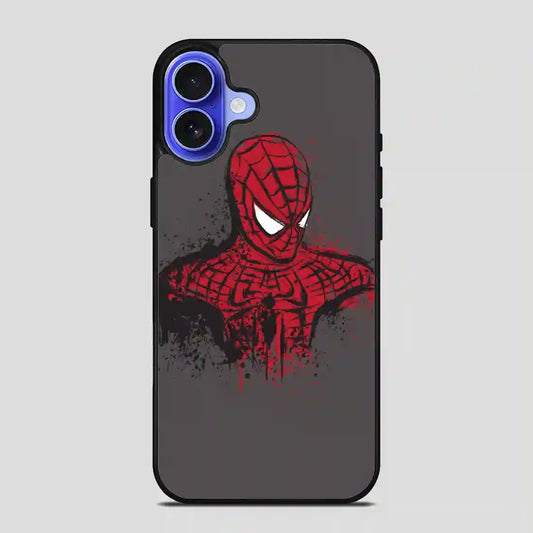 Spiderman Painting Art iPhone 16 Case