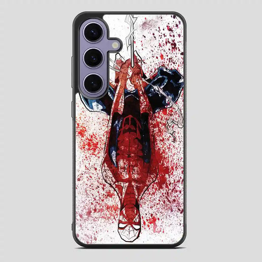 Spiderman Watercolor Samsung Galaxy S24 Case