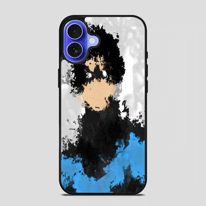 Splatter Nightwing Painting Watercolor iPhone 16 Case