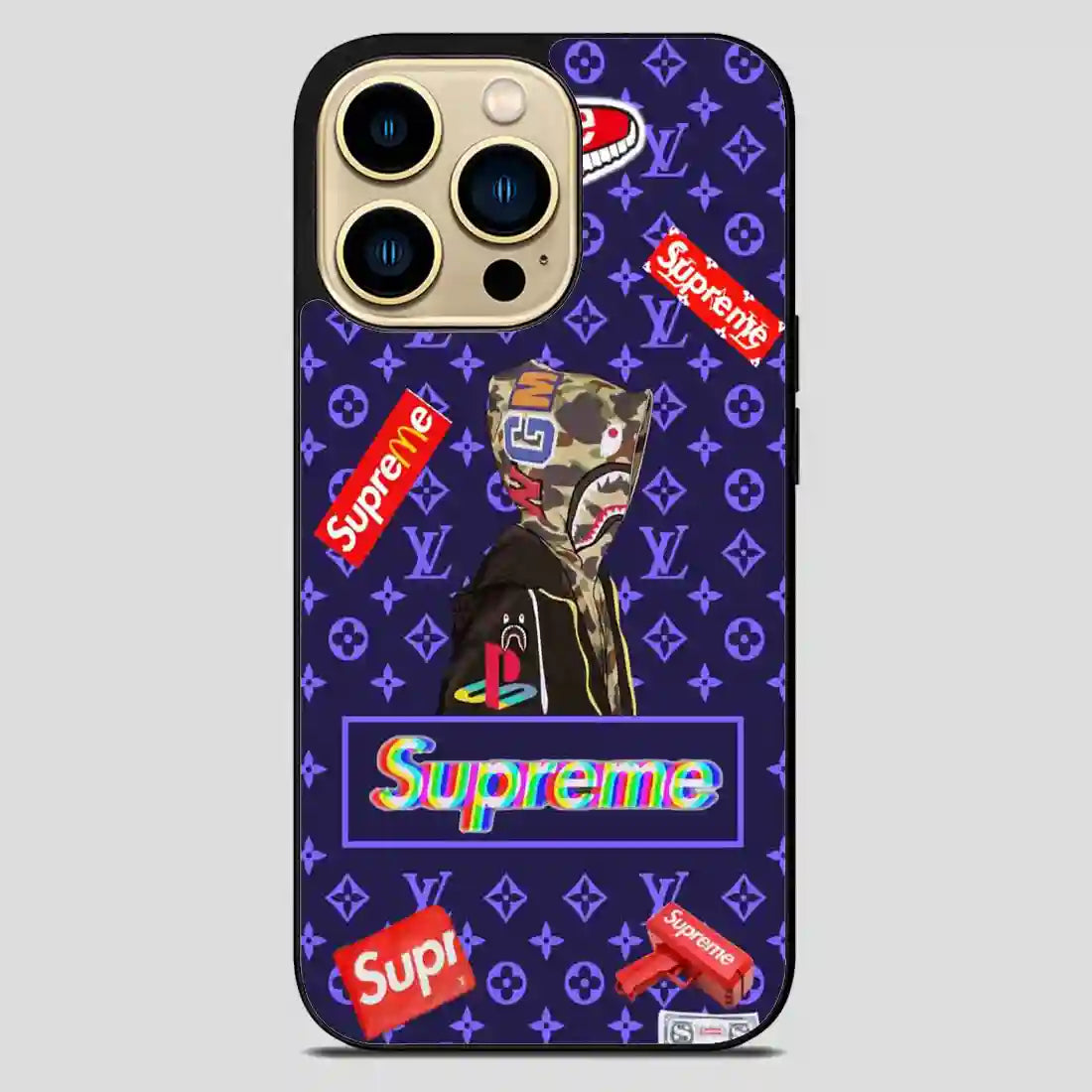 Spreme Lv iPhone 14 Pro Max Case