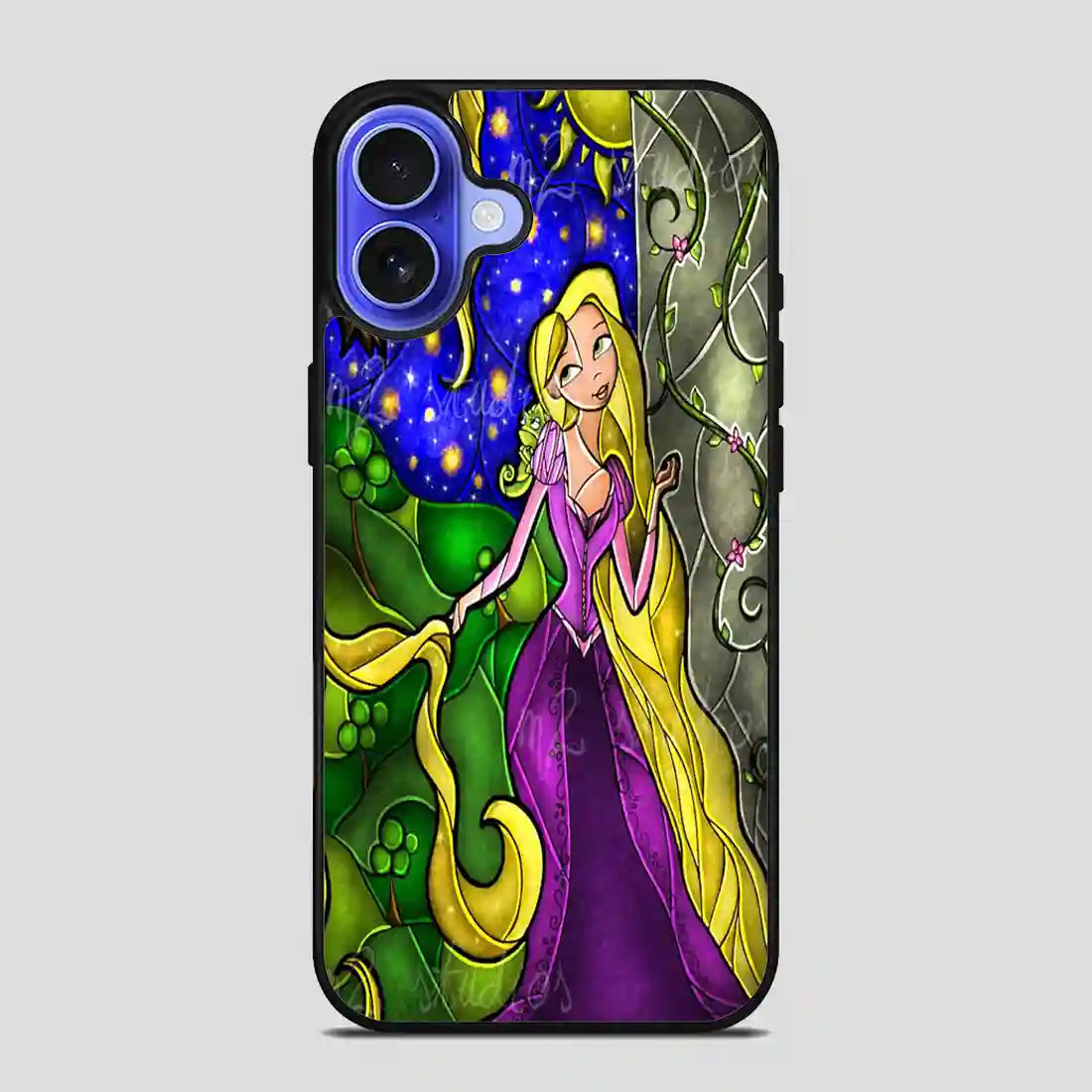 Stained Glass Disney Tangled Rapunsel iPhone 16 Case