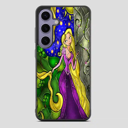 Stained Glass Disney Tangled Rapunsel Samsung Galaxy S24 Case