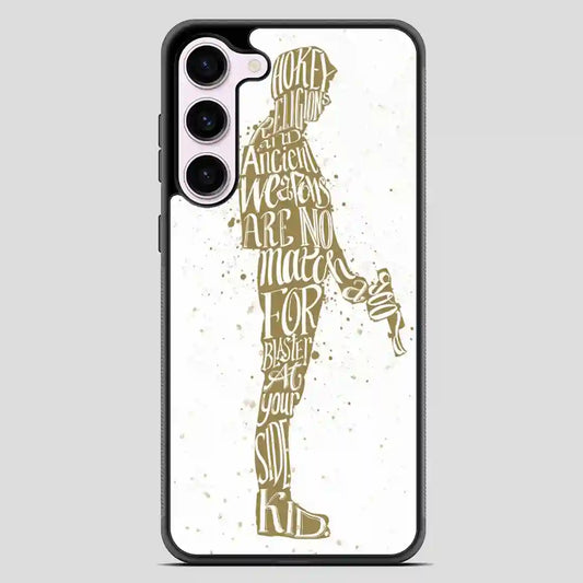 Star Wars Han Solo Handlettering Typography Quote Samsung Galaxy S23 Case