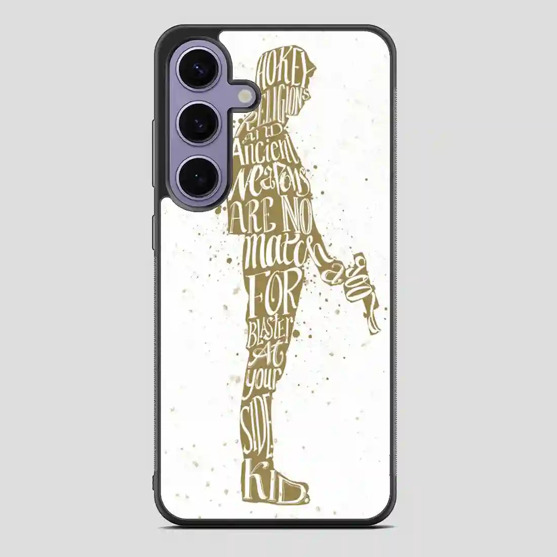 Star Wars Han Solo Handlettering Typography Quote Samsung Galaxy S24 Case