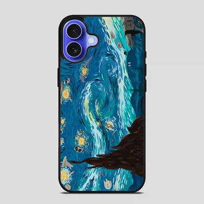 Star Wars Version Of Starry Night iPhone 16 Case