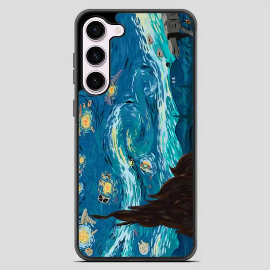 Star Wars Version Of Starry Night Samsung Galaxy S23 Case