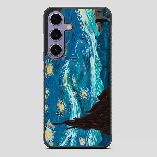 Star Wars Version Of Starry Night Samsung Galaxy S24 Case