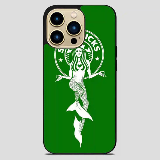 Starbucks Logo Mermaid iPhone 14 Pro Max Case