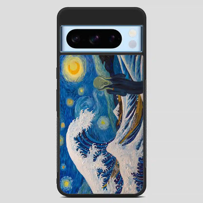 Starry Frothy Scream Van Gogh Google Pixel 8 Pro Case