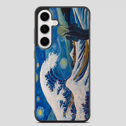 Starry Frothy Scream Van Gogh Samsung Galaxy S24 FE Case