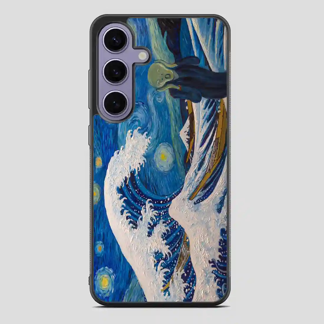 Starry Frothy Scream Van Gogh Samsung Galaxy S24 Case