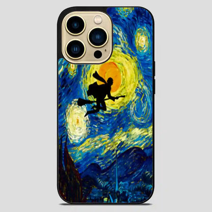 Starry Night Harry Potter iPhone 14 Pro Max Case