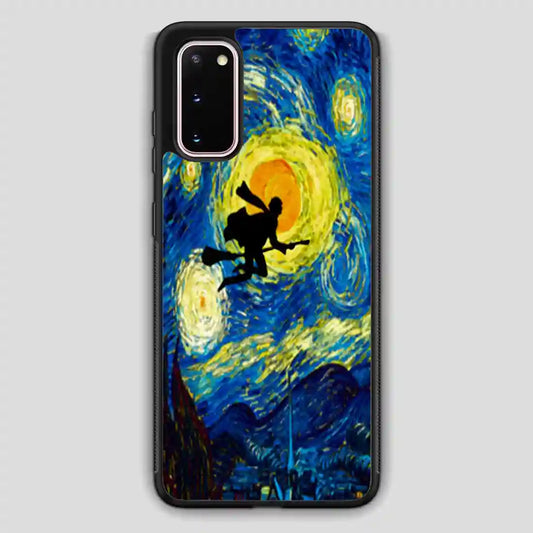 Starry Night Harry Potter Samsung Galaxy S20 Case