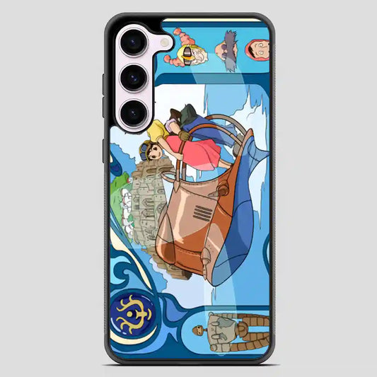 Studio Ghibli Castle In The Sky Laputa Art Nouveau Samsung Galaxy S23 Case