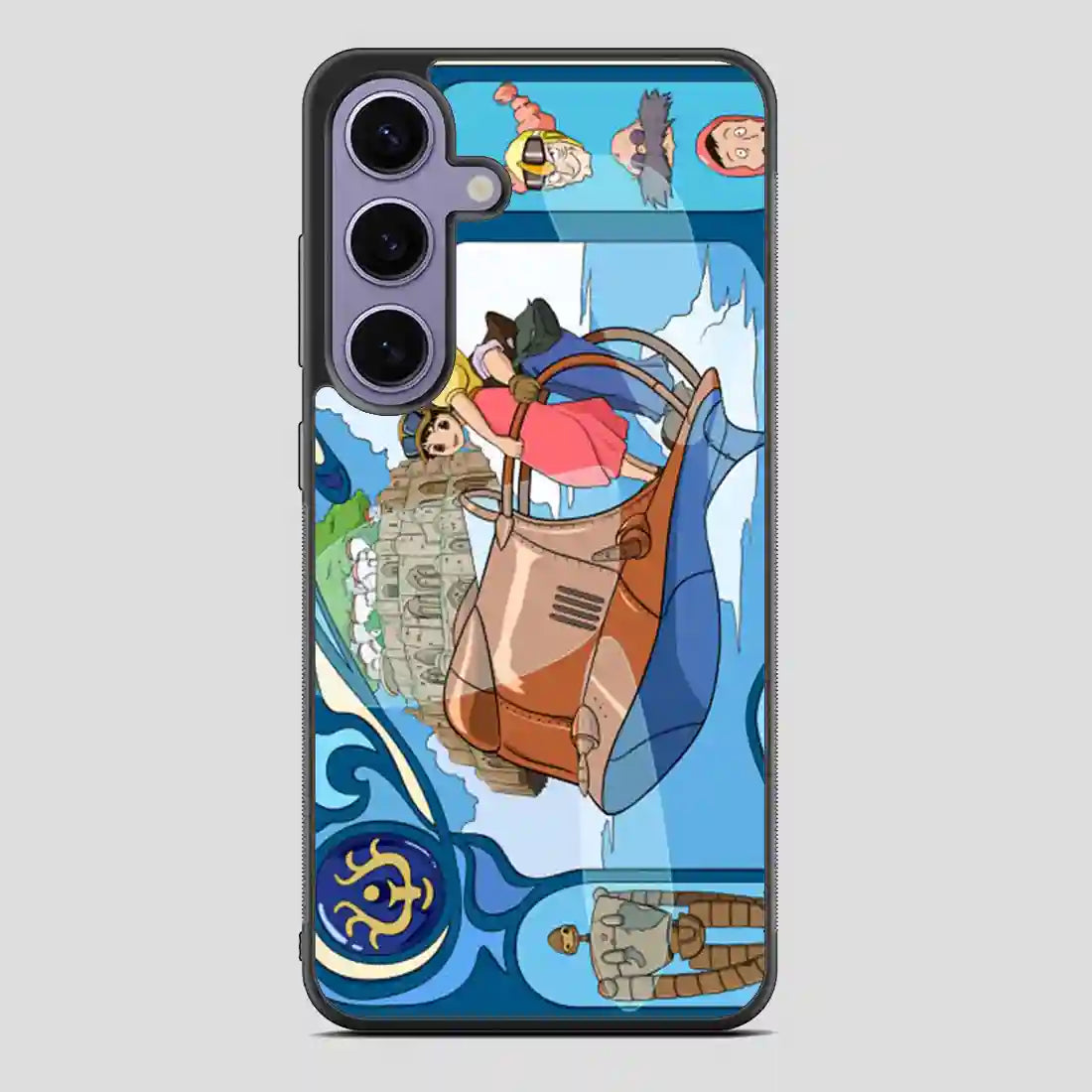 Studio Ghibli Castle In The Sky Laputa Art Nouveau Samsung Galaxy S24 Case