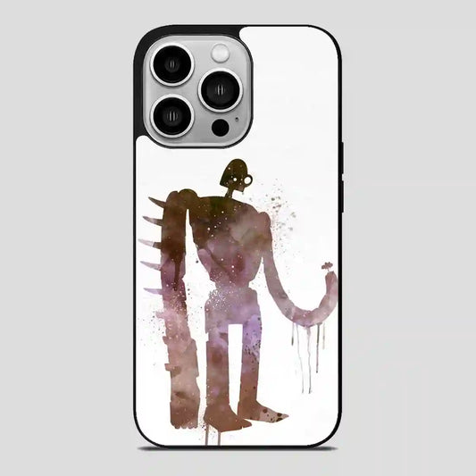 Studio Ghibli Laputa Castle In The Sky Ft Robot Soldier Watercolor iPhone 14 Pro Case