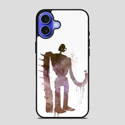 Studio Ghibli Laputa Castle In The Sky Ft Robot Soldier Watercolor iPhone 16 Case