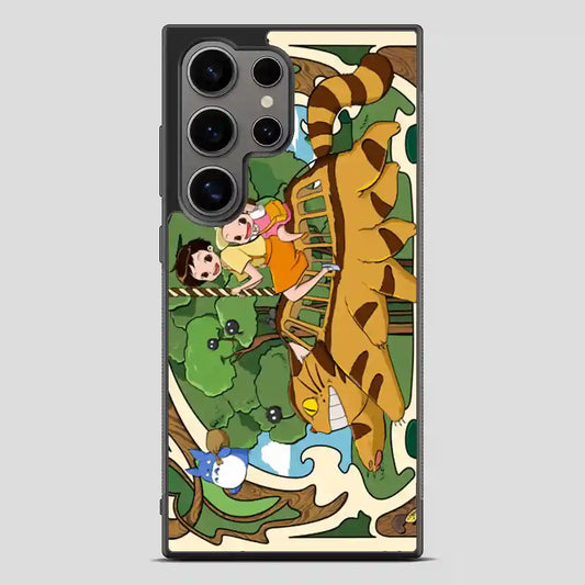 Studio Ghibli My Neighbor Totoro Art Samsung Galaxy S24 Ultra Case