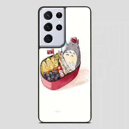 Studio Ghibli Totoro Bento Box Samsung Galaxy S21 Ultra Case