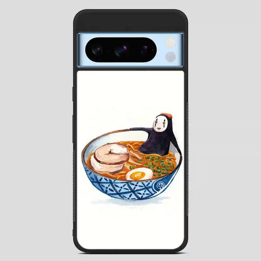 Studio Ghibli Watercolor Spirited Away No Face Ramen Bath Google Pixel 8 Pro Case