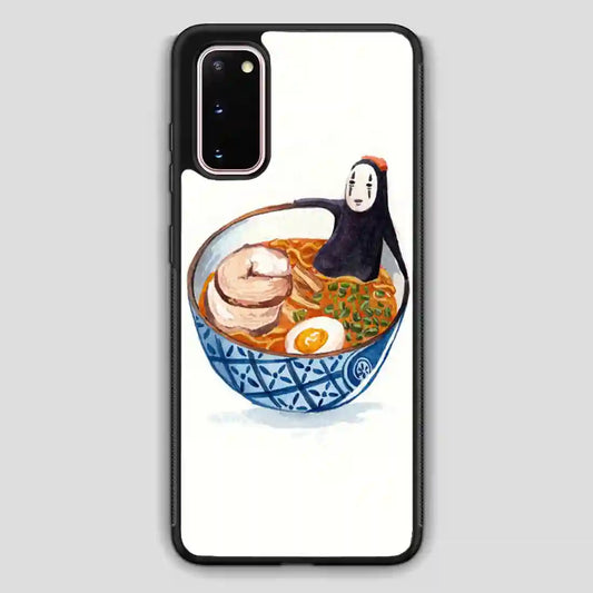 Studio Ghibli Watercolor Spirited Away No Face Ramen Bath Samsung Galaxy S20 Case