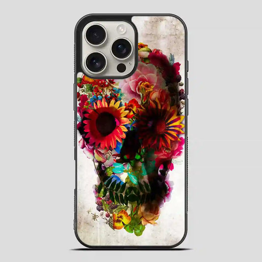 Sugar Skull iPhone 16 Pro Max Case