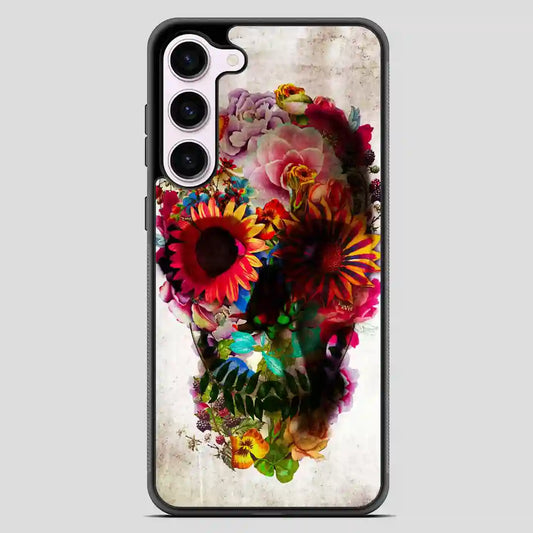 Sugar Skull Samsung Galaxy S23 Case