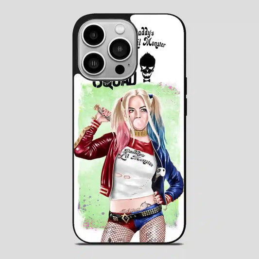 Suicide Squad Harley Quinn Retro iPhone 14 Pro Case