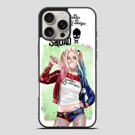 Suicide Squad Harley Quinn Retro iPhone 16 Pro Max Case