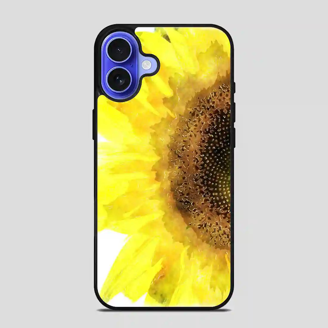 Sun Flower Watercolor iPhone 16 Case