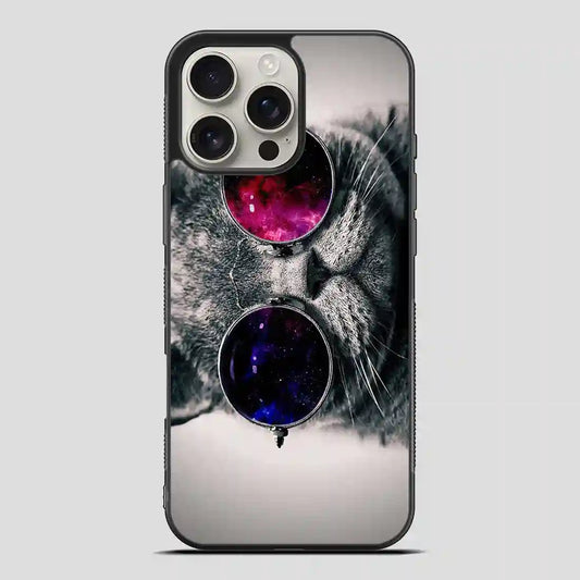 Sunglasses Cat iPhone 16 Pro Max Case