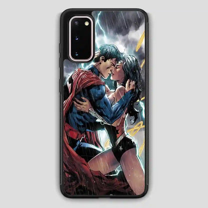 Superman And Wonder Woman Samsung Galaxy S20 Case