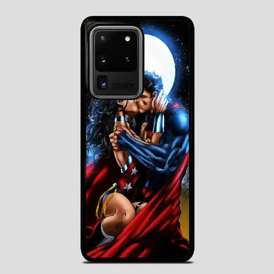 Superman And Wonder Woman Vintage Samsung Galaxy S20 Ultra Case