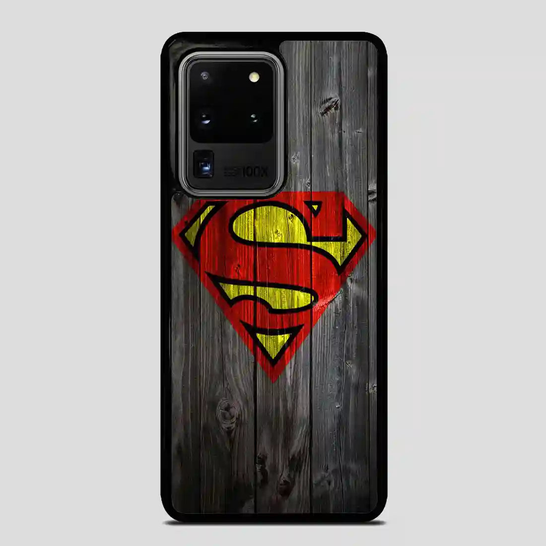 Superman Logo In Wood Samsung Galaxy S20 Ultra Case