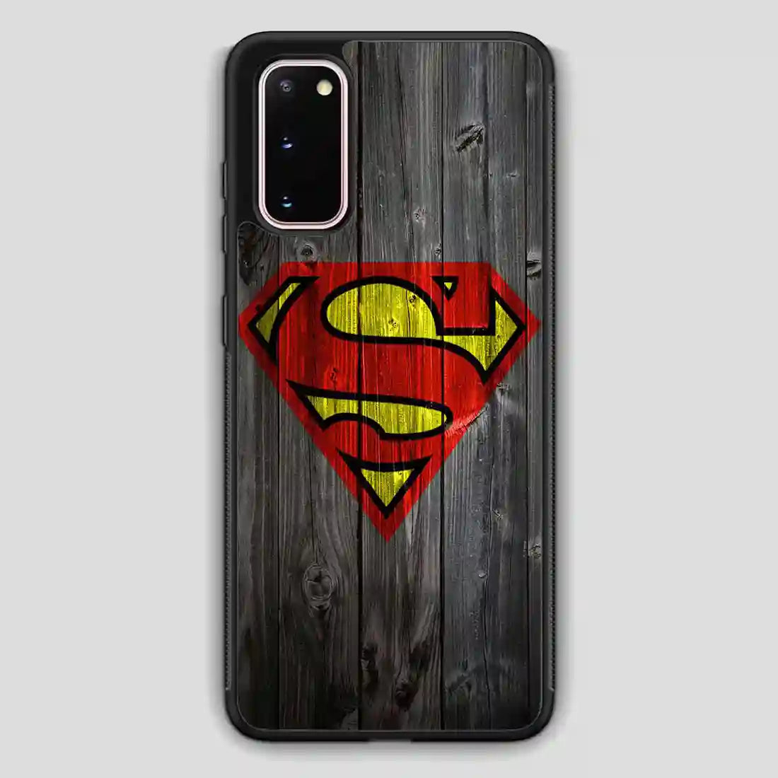 Superman Logo In Wood Samsung Galaxy S20 Case