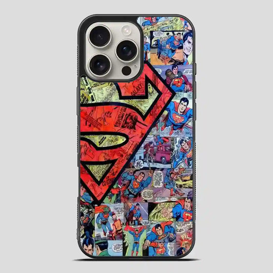 Superman Superhero iPhone 16 Pro Max Case