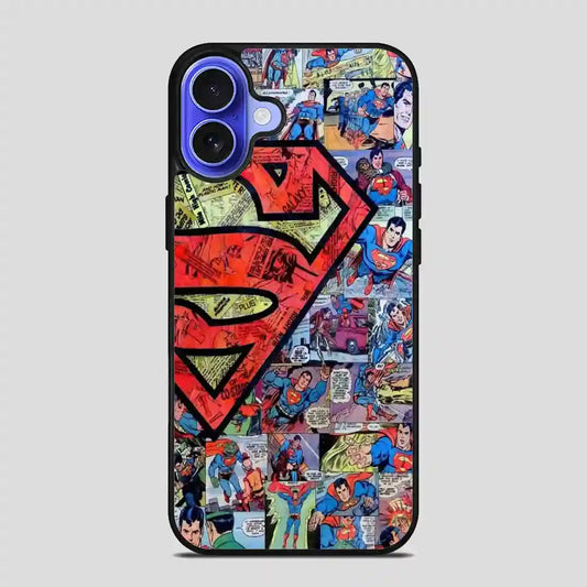 Superman Superhero iPhone 16 Case