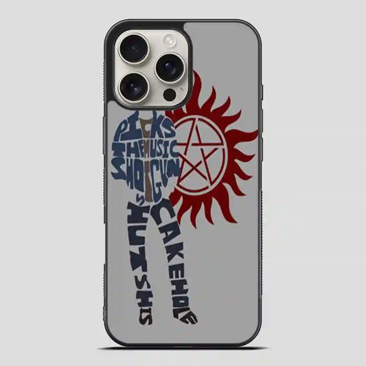 Supernatural Cakehole Rainbow iPhone 16 Pro Max Case